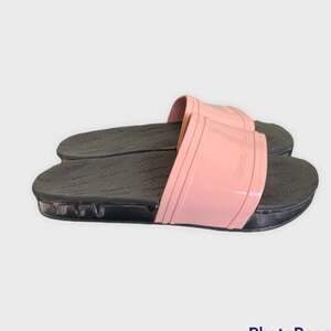 Melissa Rider Womens Pink Slides Size 10